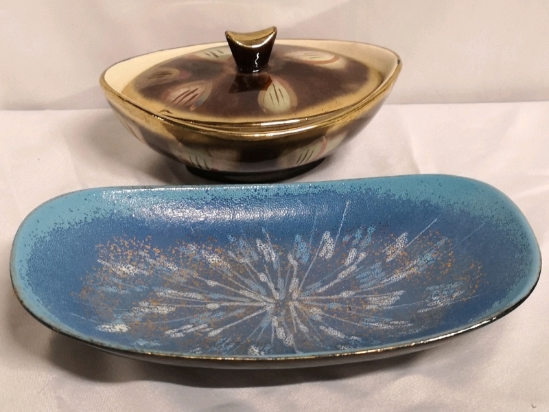 2 Vintage West Germany Dishes