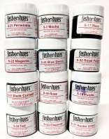 12 New FASHENHUES Translucent Ceramic Bisque / Wood / Canvas Stains | 14ml each | Lot Retails for Over $70!