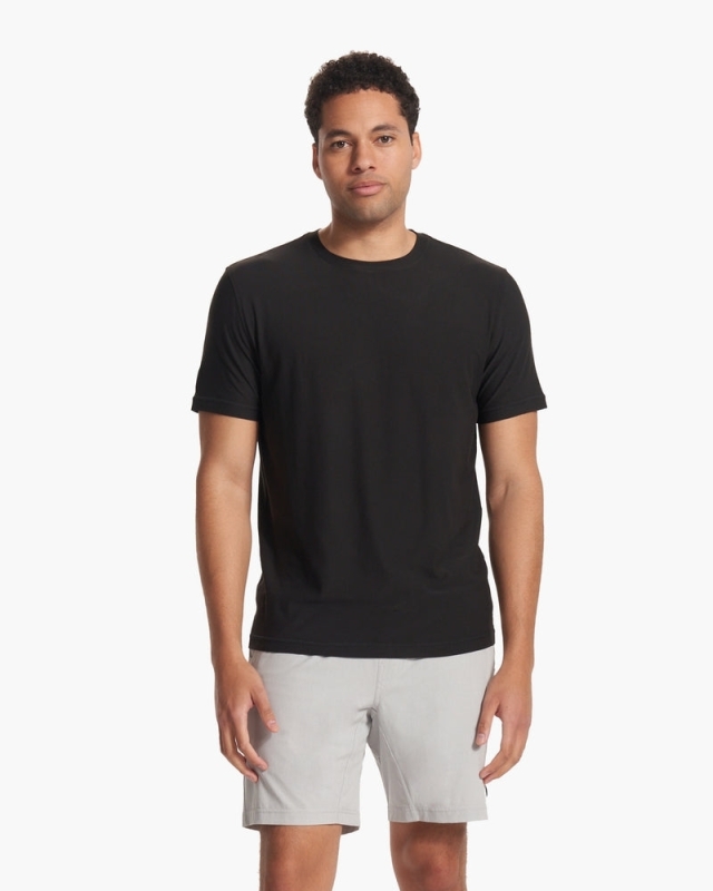 New Vuori sz XXL Strato Tech Tee - Black T-Shirt