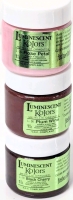 3 New FASHENHUES Luminescent Kolors Metallic Opaque Ceramic Bisque / Wood / Canvas Stains | 1 FL OZ ea | Retails for Over $35!
