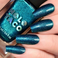 New Holo Taco TEAL NO LIES Nail Polish | 12ml