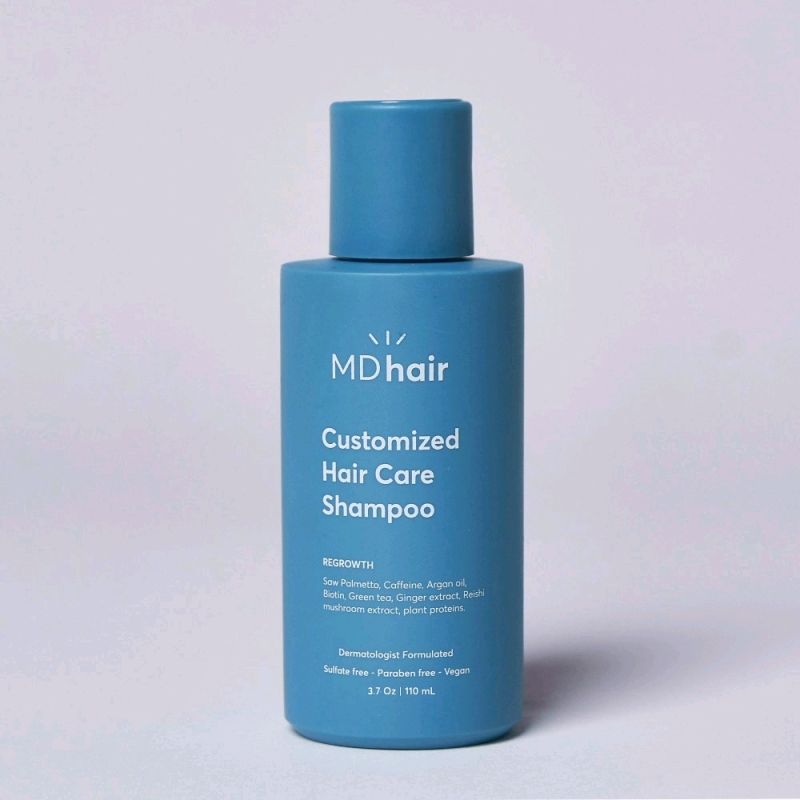 New MD Hair Customized Hair Shampoo "Regrowth". 110ml Bottle. See Photos For Ingredients.