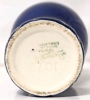 Vintage Beswick England Cobalt Blue Palm Tree Vase | 3" Top diameter x 6.15" Tall - 5