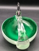 Fun Vintage Murano-Style Art Glass Swan Ashtray / Trinket Dish | 7" Long x 4.75" Tall - 2