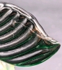 Fun Vintage Murano-Style Art Glass Swan Ashtray / Trinket Dish | 7" Long x 4.75" Tall - 5