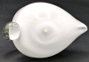 Fun Vintage Murano-Style Art Glass Swan Ashtray / Trinket Dish | 7" Long x 4.75" Tall - 6