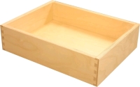 New - Baltic Birch Plywood Dovetail Wood Drawer / Box . Measures 20.5"&times;12.5"&times;4" . Some Assembly Required . 1st. Photo stock