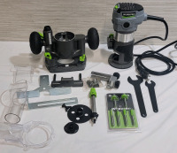 As Is - WorkPro 6.5A Compact Router Combo Kit , Complete . No Power , Tested