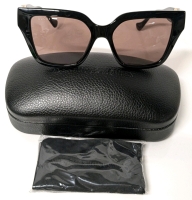 As-New GUCCI Italy D0XMT43490 Fashion Inspired Rectangular Sunglasses | GG1024S 005 54/17 - 140 | with Alexander McQueen Hard Case & Cleaning Cloth | Retails for Over $200!