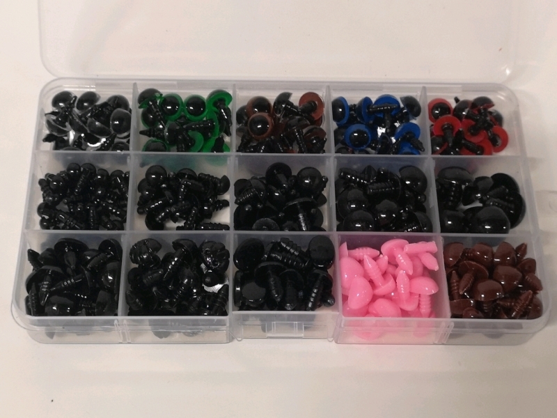 New 100+ Eyes and Noses for Dolls or Stuffed Animals