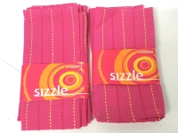 4 New Sizzle Pink Cloth Napkins - 17.5" by 17.5"