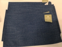 8 New President's Choice Tweed Placemats - 13 by 19"