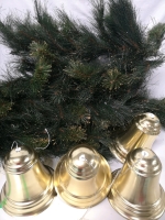 Garland Pieces and Large Bell Ornaments