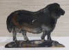 Cast-Iron Sheep Door Stop , measures 10"&times;7.5" . Some rust present - 2