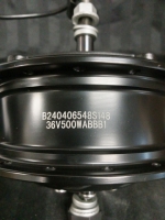New 36V 500W Rear Wheel Hub Motor, aluminum Alloy E Scooter Retail $280