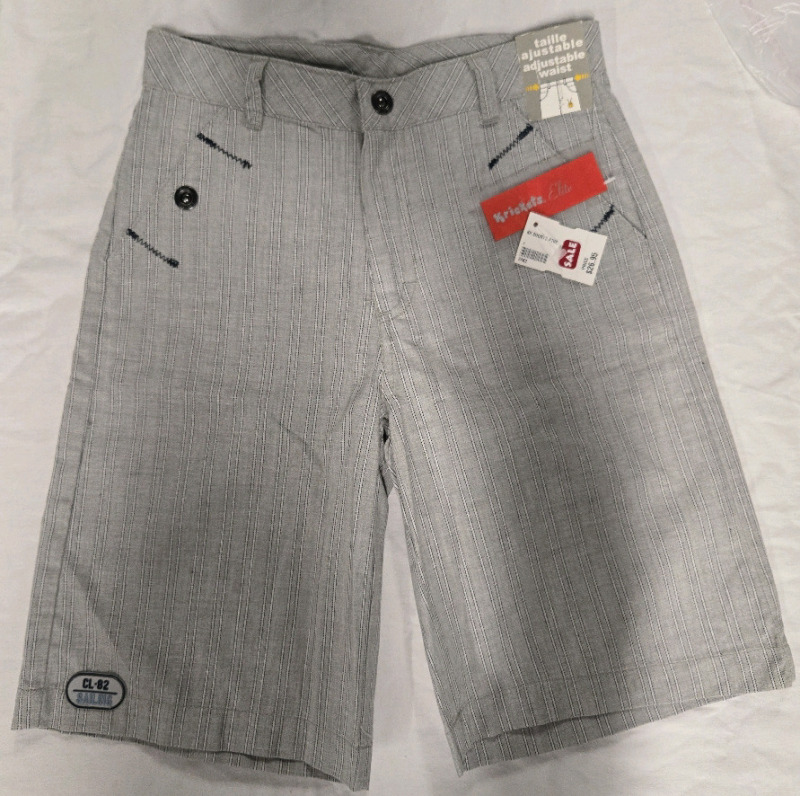 New Kids Size 12 | Krickets Elite; Shorts Kids With Adjustable Waist