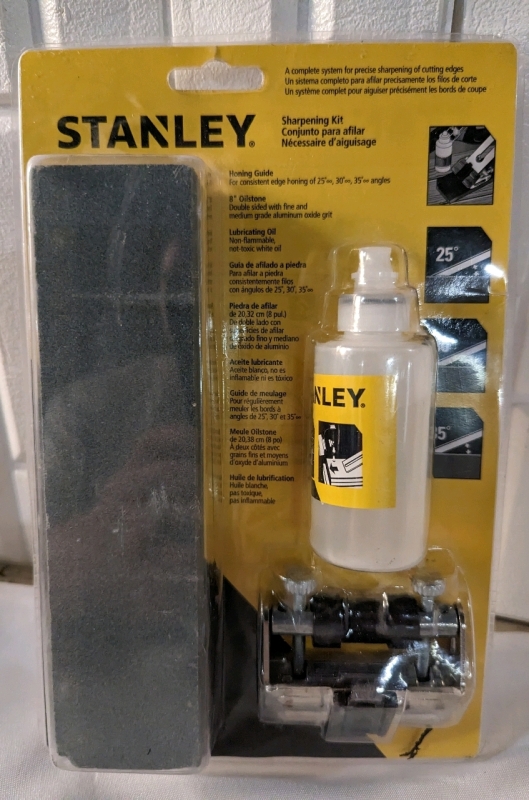 New Stanley Sharpening Kit