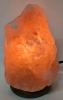 Great Himalayan Pink Salt Lamp with Dimmer Switch | 7.4" Tall on 3.5" Diameter Wood Base - 3