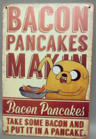 Bacon Pancakes Makin Metal Sign