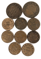 1911 - 1936 Canadian King George V Penny Lot | Circulated | 1911, 1918, 1920, 1928, 1929, 1932, 1933, 1934, 1935 & 1936