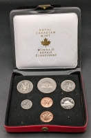 Vintage 1973 Royal Canadian Mint Double Penny Coin Set in Case