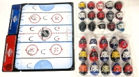 30 New Franklin Sports &times; NHL Hockey Mini Helmets ; Eastern Conference vs Western Conference | 1.5" Tall ea