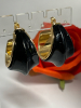 ZARA Statement Japanned Modern Rhinestone Bib Necklace - 2