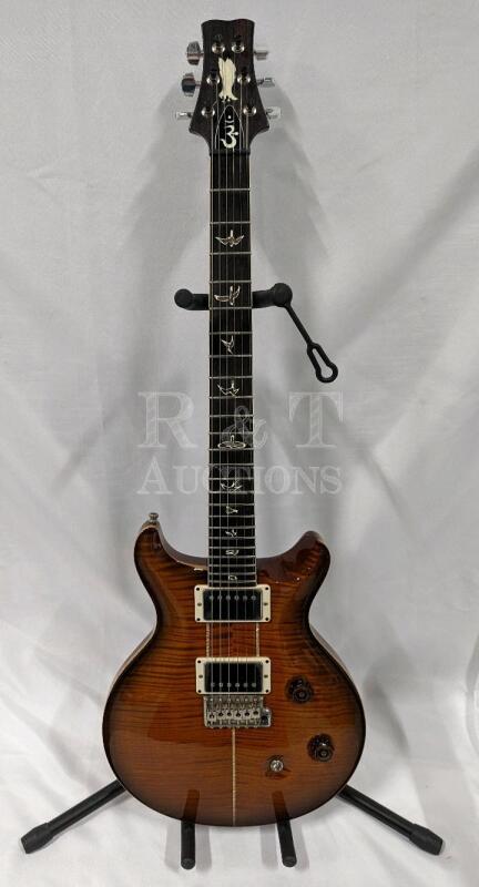 New 2011 Paul Reed Smith Santana 10 Top - Black Gold Burst Electric Guitar