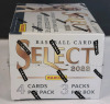 New , Sealed - 2022 Panini Select MLB Baseball Trading Card Box . 3 packs , 4 cards per pack - 3