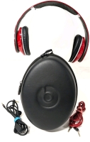 Beats by Dre Studio Wired Earphones with Hard Zippered Case & 2 Audio Cables