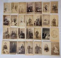 Vintage Photograph Cards . Some with Photograph Company Stamp on Back . 28 Cards