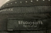 New Studiosuits Bespoke Handcrafted Men’s Singlebreast Wool Suit , Jacket 42 short & Pants 34 R. Dark Grey. Retail $350. - 4