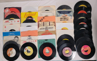 1960s & 1970s Rock 'N Roll 45rpm Ep Records . Forty Two (42) 45rpm albums . Too many to list see photos