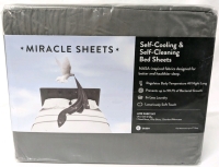 New MIRACLE MADE Queen Size Luxe Sateen Sheet Set | Model 11951-QN-ST | Retails for Over $100!