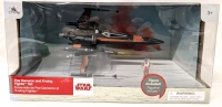 New STAR WARS: The Last Jedi Disney Store| Poe Dameron and X-Wing Fighter Jet | X-Wing Approx 8" Long