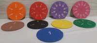 New Magnetic Fraction Tiles - from 1/12 to 1 - 2 packs