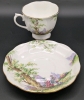 Colorful Vintage Royal Albert England "Greenwood Tree" Tea Cup & Saucer - 2