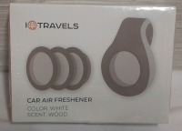 New IQTravels Car Air Freshener - Wood Scented