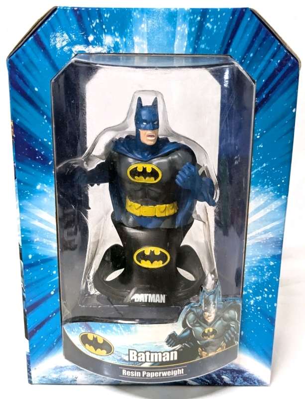 New DC Comics BATMAN Resin Paperweight | Approx 5" Tall