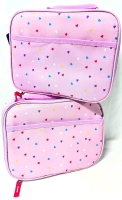 2 New Insulated Lunch Bags | 7.5" x 10" x 3.25" ea