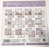 New Stamperia Lavender Scrapbooking Pad | 10 Double-Faced Sheets 12" x 12" ea, Acid-Free - 2