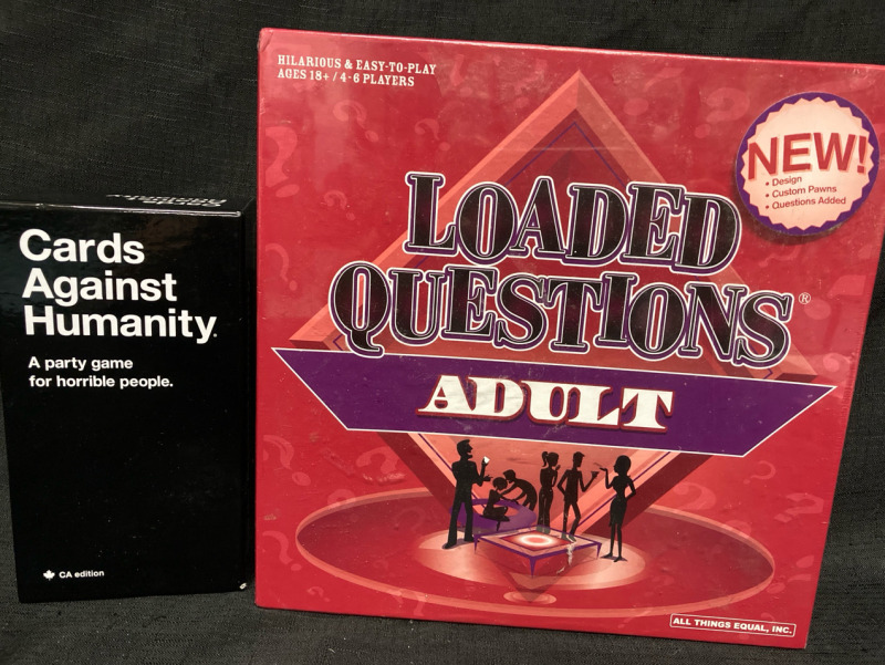 Adult Games , New Loaded Questions + Cards Against Humanity Tallest 3 1/2”