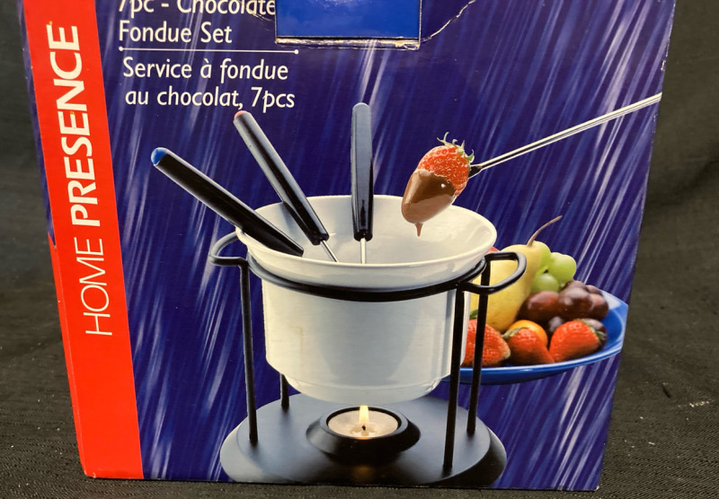 Home Presence 7pc -Chocolate Fondue Set