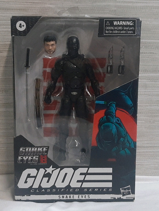 New GI JOE Classified Series Snake Eyes