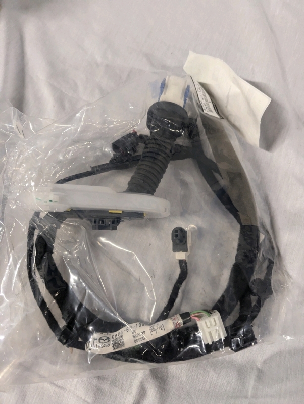 New Mazda CX5 Harness, Door-Driver Side. Part Number: KA0G-67-190A