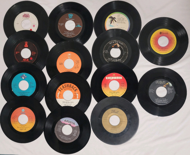 One Hit Wonders 45rpm Ep Records . Tone Loc , Milli Vanilli , Soft Cell , Ram Jam , Berlin plus more . Fourteen (14) 45rpm albums