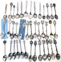 Large Assortment of Vintage Souvenir & Holiday Spoons + More | Up to 4.75" Long