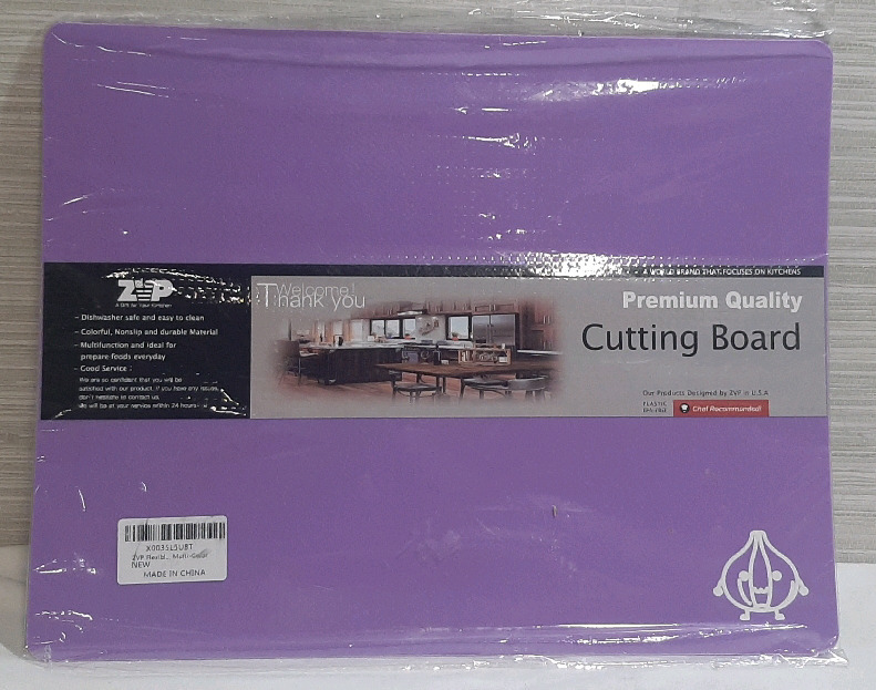 New Flexible Purple Cutting Board Mat . Measures 15"×11 3/4"