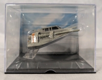 Star Wars Snowspeeder Model with Hard Case. Case Measures 4.5" by 3.5" by 3.5"