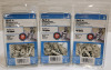 New - Hillman Zip-It Jr. Self Drilling Anchors , #6×1" Screws . Holds Upto 30lbs